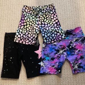 Lot of bike shorts size 6 and 7